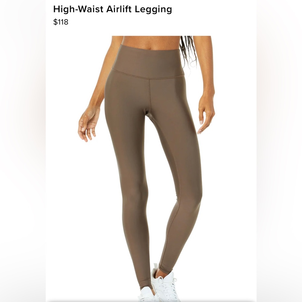 Alo Yoga  -  high waist air lift legging